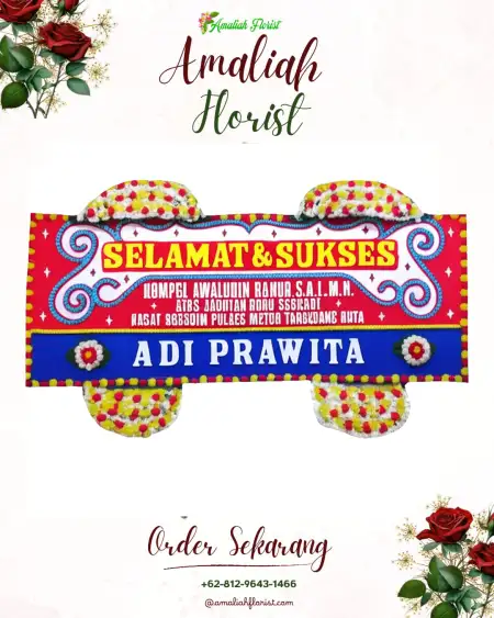 Papan Bunga Ucapan Selamat Harkatjaya